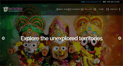 Desktop Screenshot of jagannathpuritourism.com